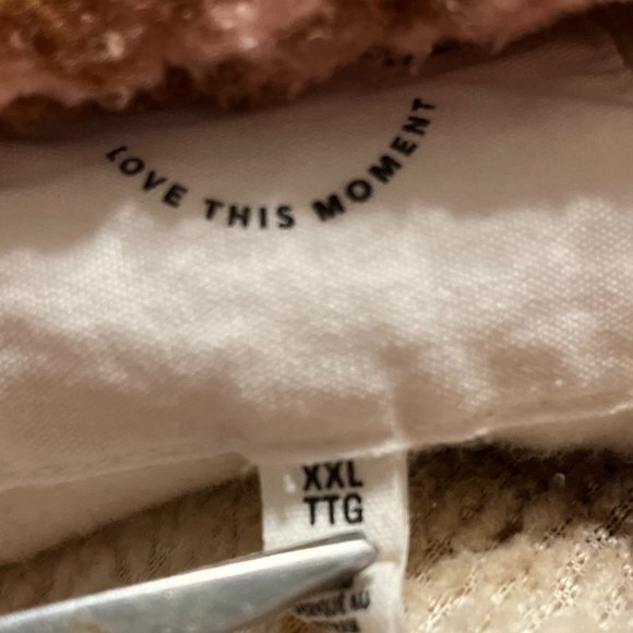 Aerie Multicolor Patterned Sherpa Hoodie - Picture 10 of 13